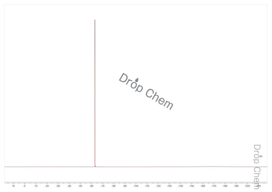 1-ブロモ-2,4-ビス(トリフルオロメチル)ベンゼンの19FNMRスペクトル