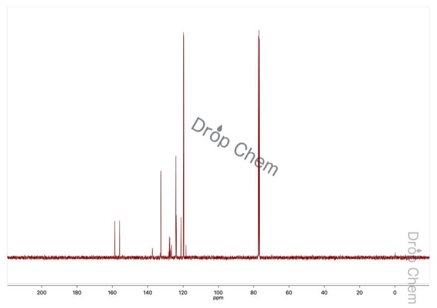 4-フルオロ-3-ニトロベンゾトリフルオリドの13CNMRスペクトル