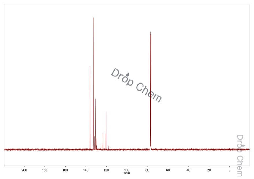 5-ブロモ-2-クロロベンゾトリフルオリドの13CNMRスペクトル