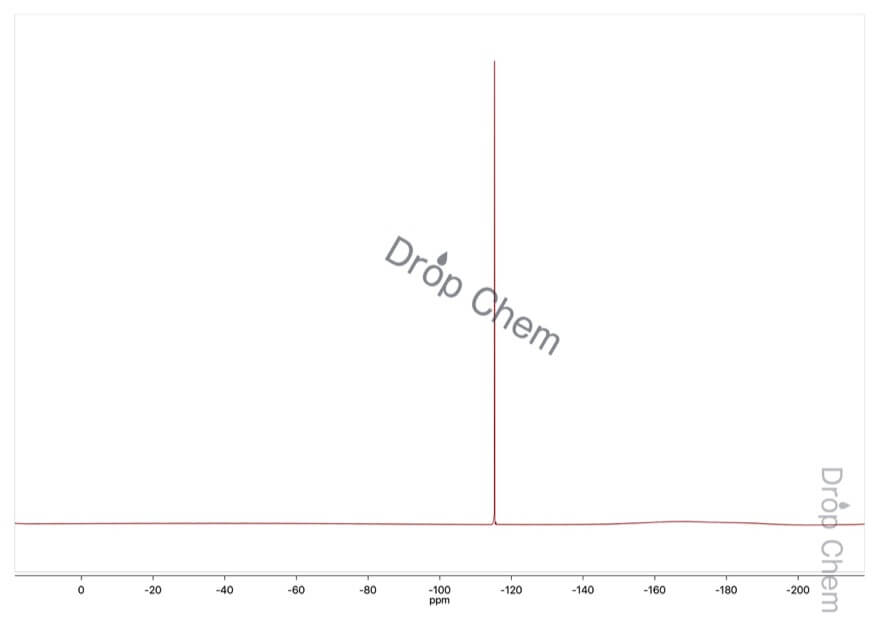 4-ブロモフルオロベンゼンの19FNMRスペクトル