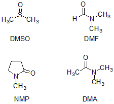 高極性溶媒の例