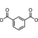 イソフタル酸の構造式