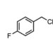 4-フルオロベンジルクロリドの構造式