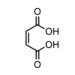 マレイン酸の構造式