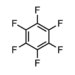 ヘキサフルオロベンゼンの構造式